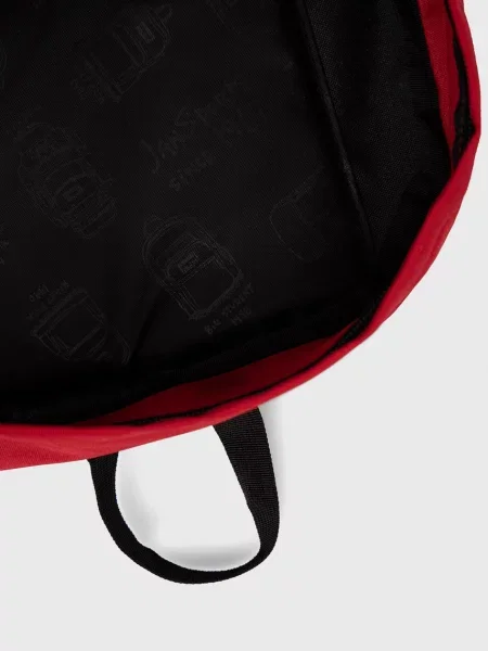 Рюкзак Jansport большой однотонный красный