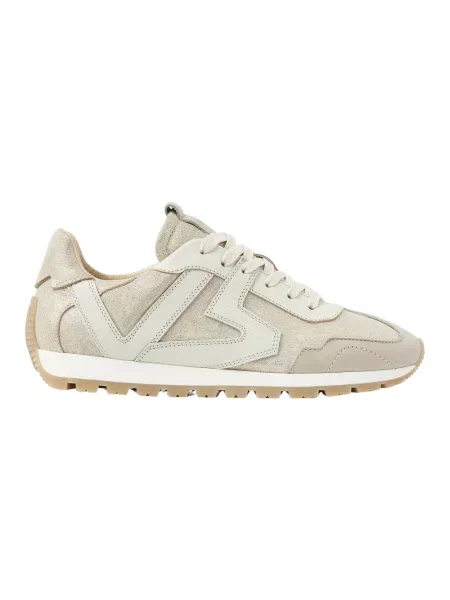 Sneakersy Via Vai skórzane beżowe