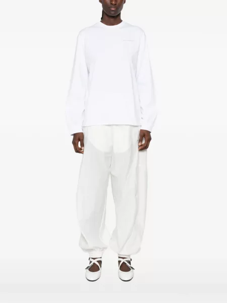 Tricou Cecilie Bahnsen cu imagine alb