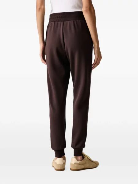 Futó nadrág Armani Exchange autogrammal barna