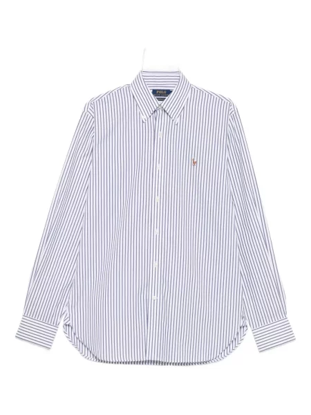 Cămașă Polo Ralph Lauren cu dungi alb