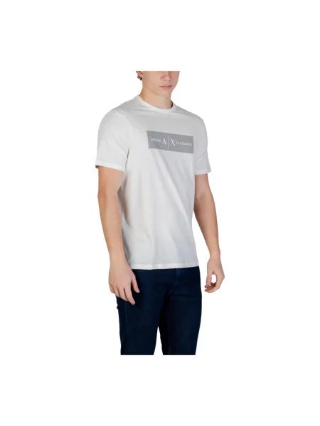 Koszulka Armani Exchange beżowa