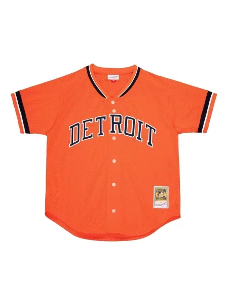 Cămașă Mitchell & Ness portocaliu