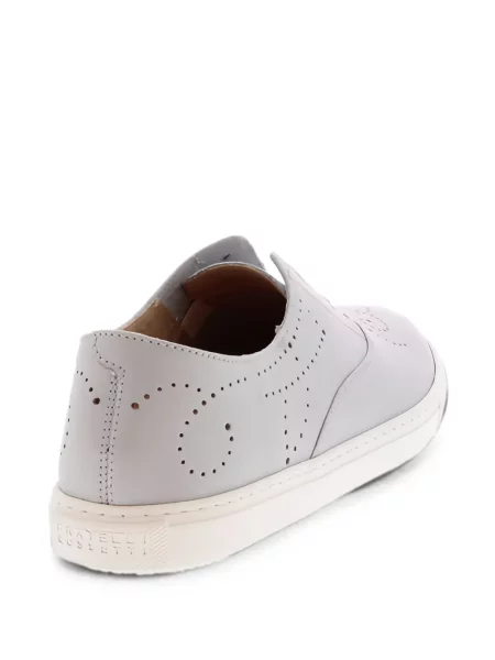 Δερμάτινα sneakers Fratelli Rossetti γκρι