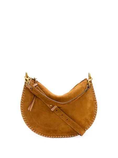 Geantă shopper Isabel Marant maro