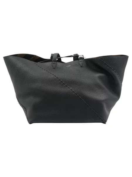 Torba Fendi skórzana czarna