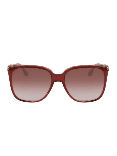 Okulary przeciwsłoneczne Victoria Beckham brązowe