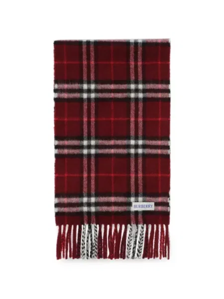 Dětské šál Burberry červený