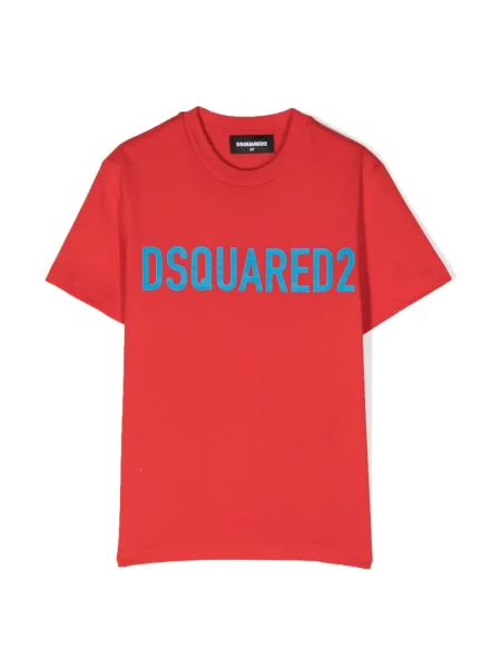 Koszulka dziecięca Dsquared2 czerwona