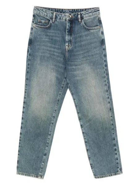 Blugi drepți Patrizia Pepe albastru