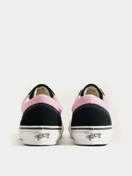 Кеды Vans из нубука розовые
