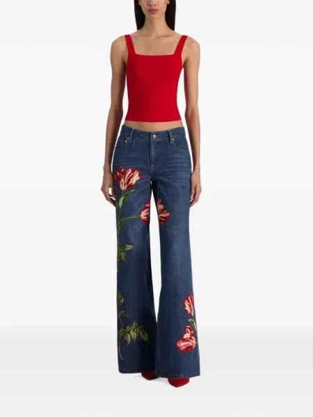 Top Alice + Olivia roșu