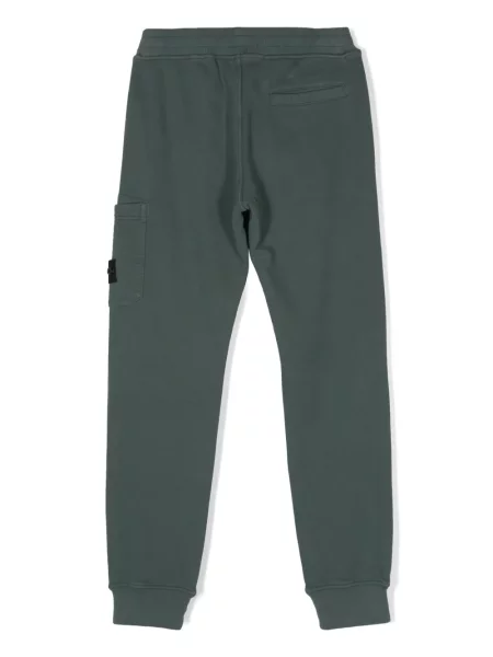 Spodnie dziecięce Stone Island zielone