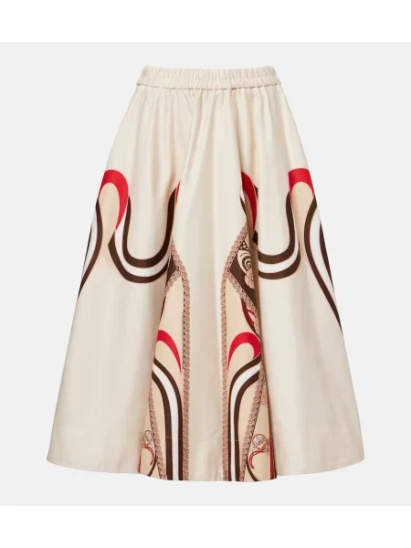 Spódnica midi La Doublej biała