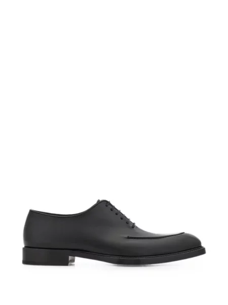 Oxford Ferragamo din țesătură twill negru