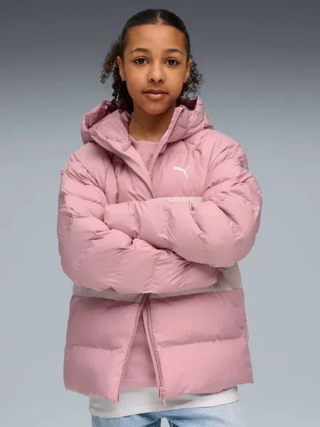Детская демисезонная куртка Puma розовая