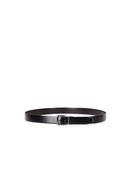 Pasek Emporio Armani czarny