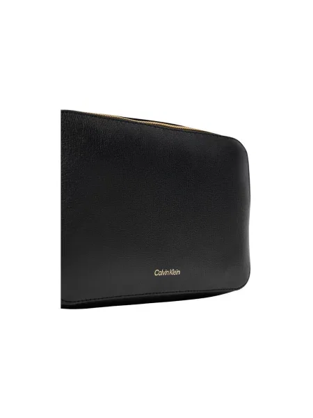 Torbica Calvin Klein s autogramom crna