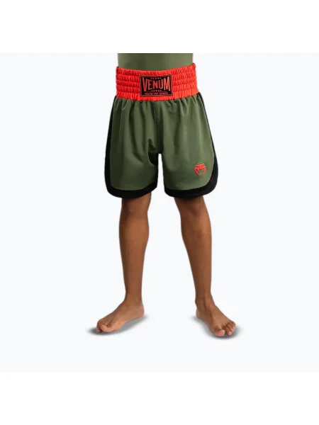 Детски шорти за тренировка Venum Classic khaki зелено