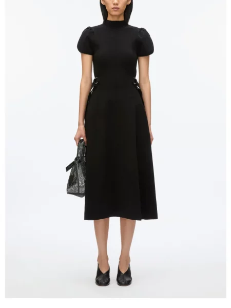 Rochie midi 3.1 Phillip Lim până la genunchi de costum negru