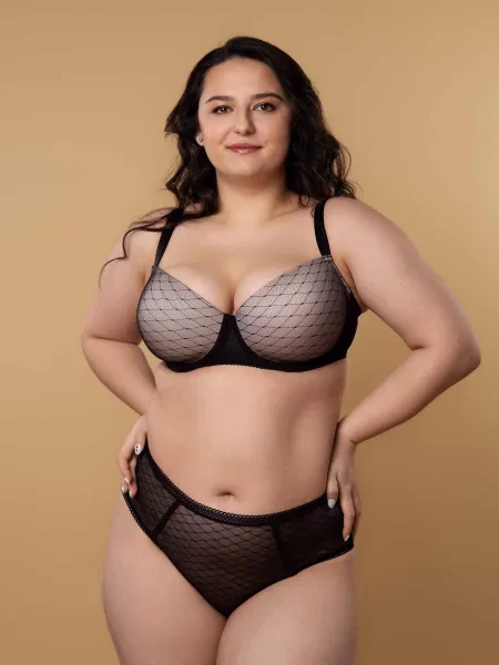 Бюстгальтер brabrabra поліамід/еластан чорний