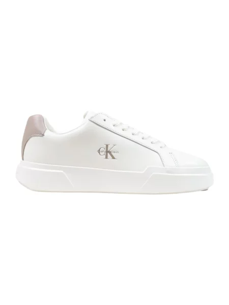 Sneakersy Calvin Klein Jeans beżowe