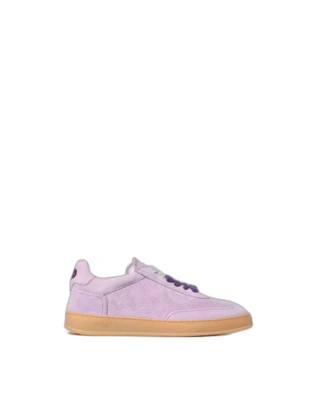 Sneakersy Soldini zamszowe fioletowe