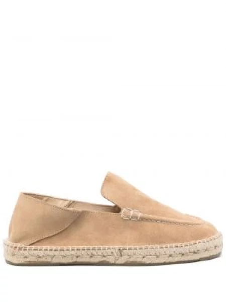 Espadrile Manebi din piele de căprioară