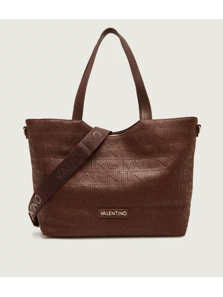 Valentino Geantă shopper Sveva maro