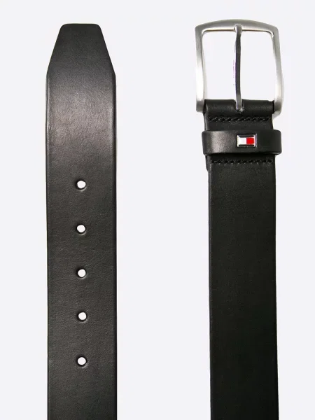 TOMMY HILFIGER Pas Denton mornarska / rdeča bela črna