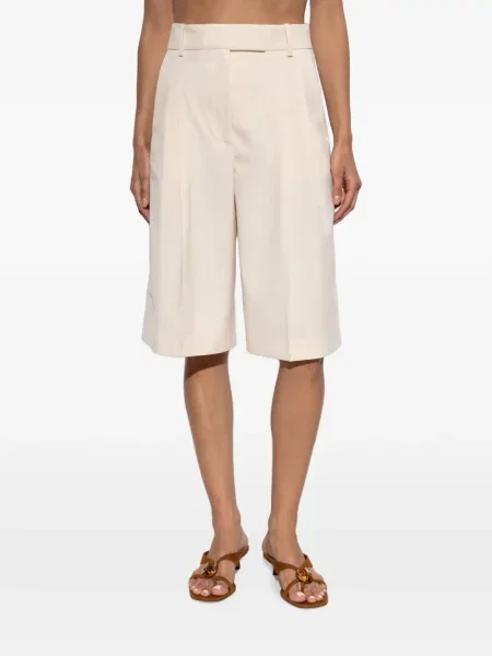 Pantaloni scurți By Malene Birger alb