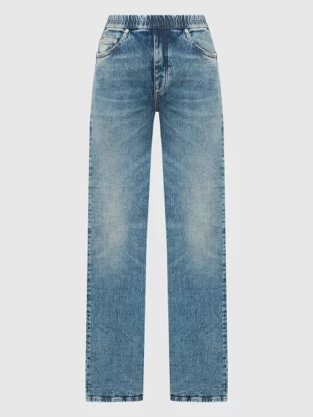 Джинсы Heron Preston с потертостями синие