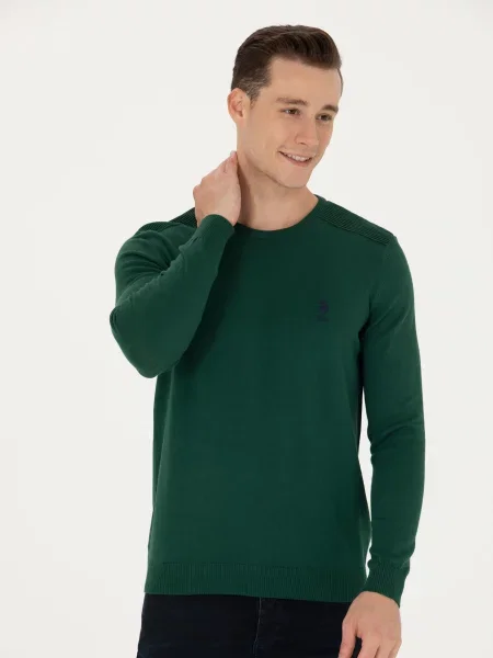 Джемпер US Polo зелений
