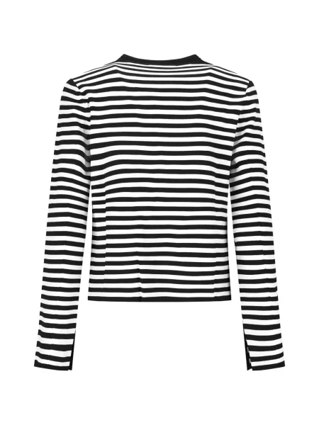 Cardigan Max Mara cu dungi negru
