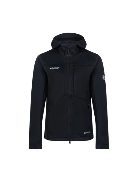 Kurtka Mammut z kapturem softshell czarna