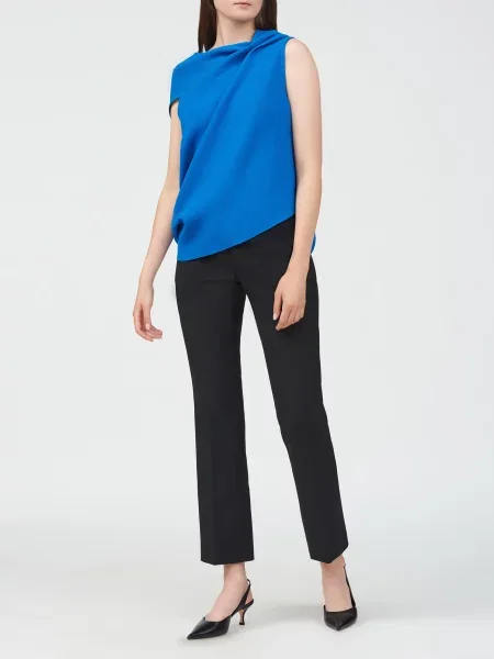 Блуза Roland Mouret синя