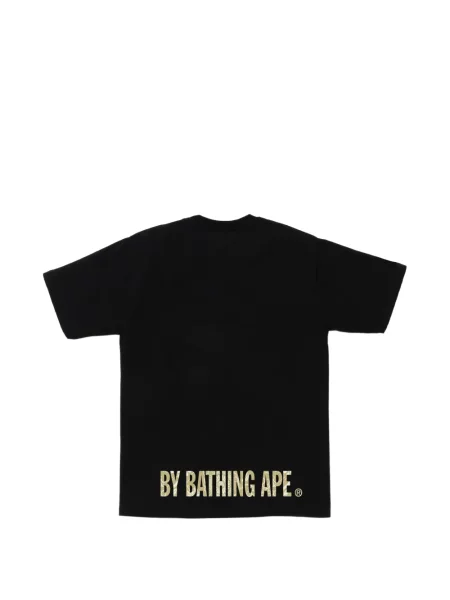 Raštuotas grafiniai marškinėliai A Bathing Ape® juoda