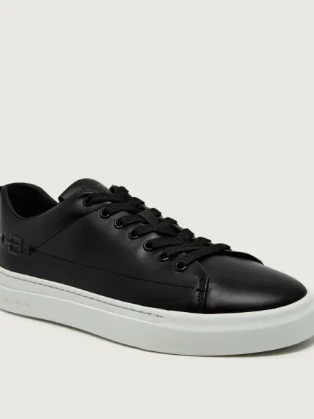 Baldinini sneakers pentru bărbați din piele negru