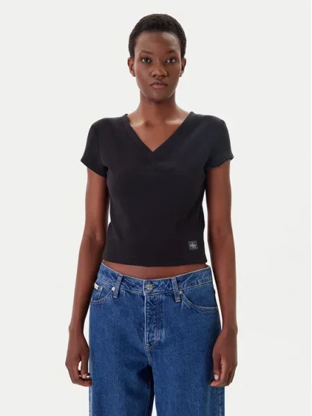 Tričko Calvin Klein Jeans černé