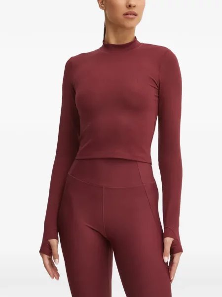 Yoga top Casall tricotate roșu