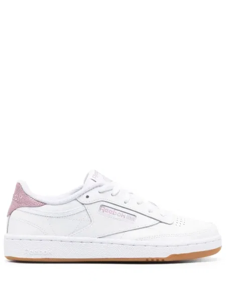 Top Reebok cu autograf alb