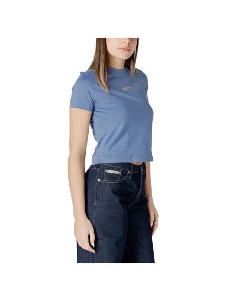 Tricou Calvin Klein Jeans albastru