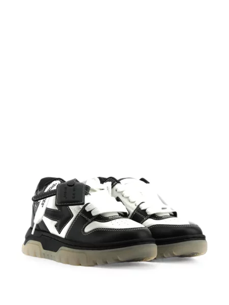 Sneakerși Off-white business alb