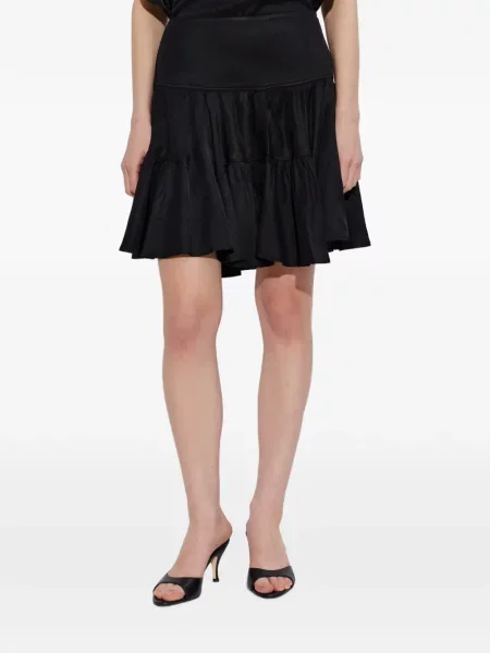 Fusta mini Iro cu volane negru