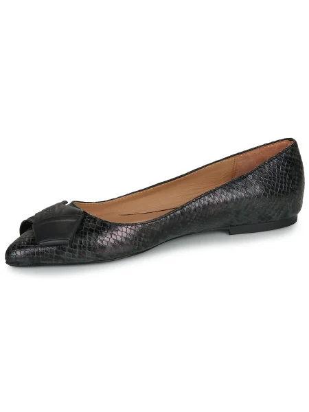 Pantofi Love Moschino cu funde negru