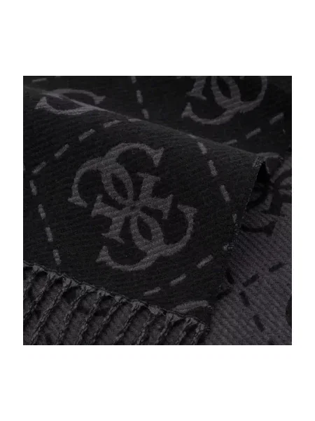 GUESS Fular gri negru