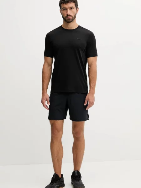 Kratka majica za vadbo Calvin Klein Performance črna