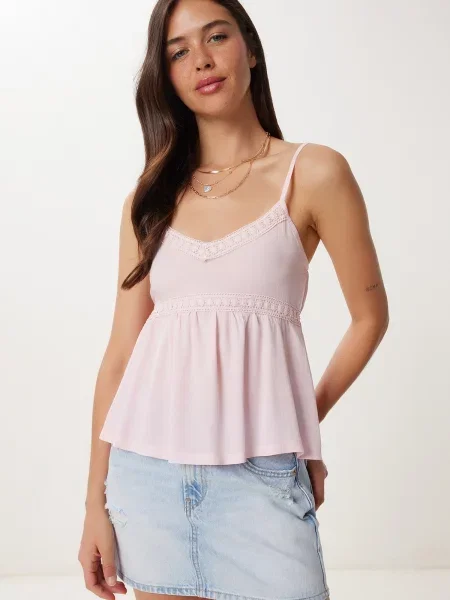 Happiness İstanbul Top pastel roz
