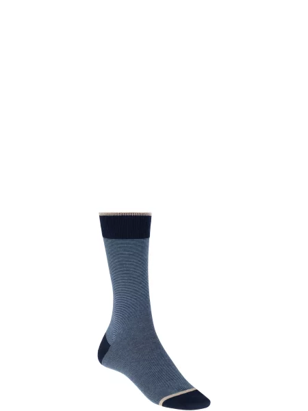 Boggi Milano Șosete B Sustainable / albastru / bleumarin bej