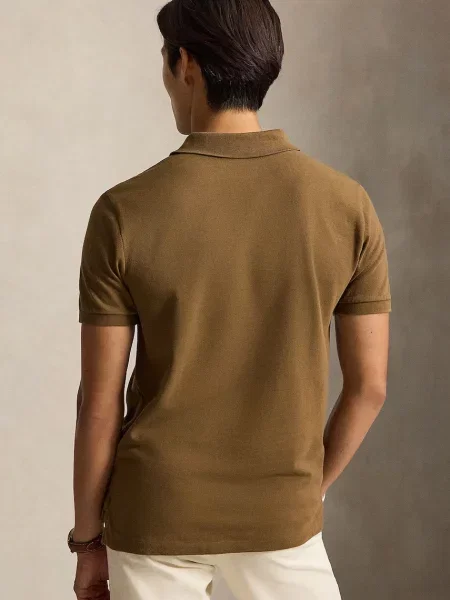Koszulka polo Polo Ralph Lauren brązowa